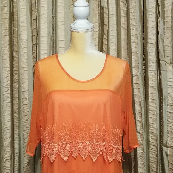 Size 1X Badgley Mischka American Glamour Dress - Picture 3 of 8